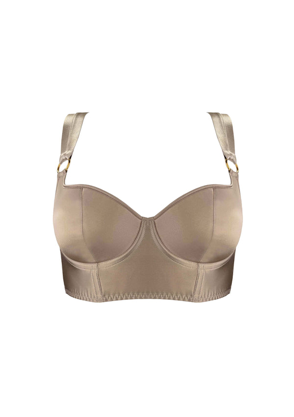 Signature Silk Longline Bodice Bra